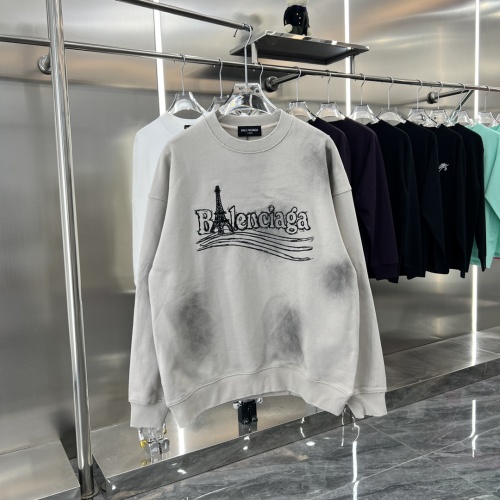 Balenciaga Hoodies Long Sleeved For Unisex #1252198 $52.00 USD, Wholesale Replica Balenciaga Hoodies