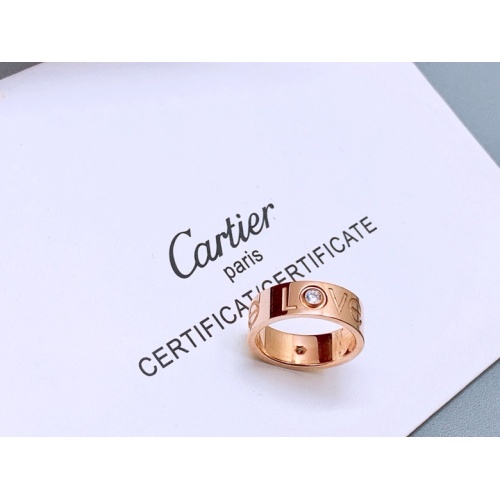 Replica Cartier Rings #1252210 $32.00 USD for Wholesale