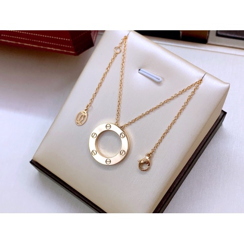 Cartier Necklaces #1252216 $45.00 USD, Wholesale Replica Cartier Necklaces