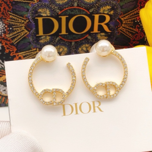 Christian Dior Earrings For Women #1252225 $27.00 USD, Wholesale Replica Christian Dior Earrings