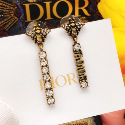 Christian Dior Earrings For Women #1252229 $27.00 USD, Wholesale Replica Christian Dior Earrings