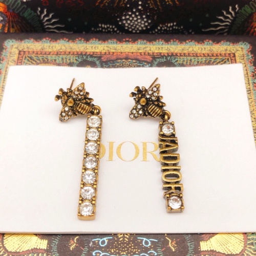 Replica Christian Dior Earrings For Women #1252229 $27.00 USD for Wholesale