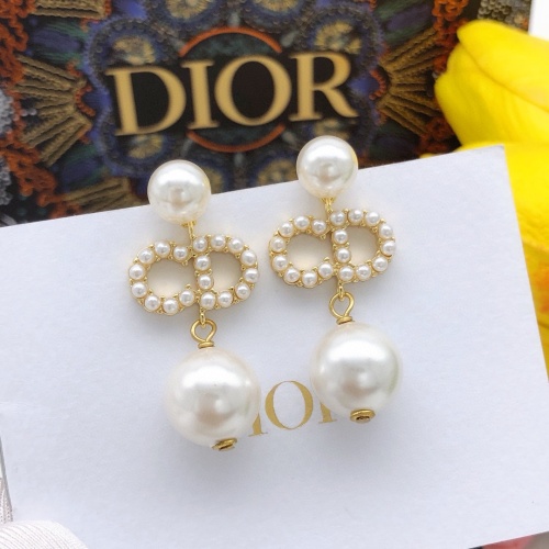 Christian Dior Earrings For Women #1252231 $27.00 USD, Wholesale Replica Christian Dior Earrings