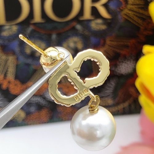 Replica Christian Dior Earrings For Women #1252231 $27.00 USD for Wholesale