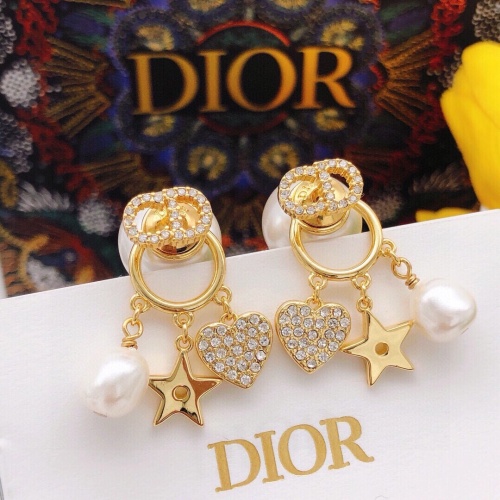 Christian Dior Earrings For Women #1252232 $27.00 USD, Wholesale Replica Christian Dior Earrings