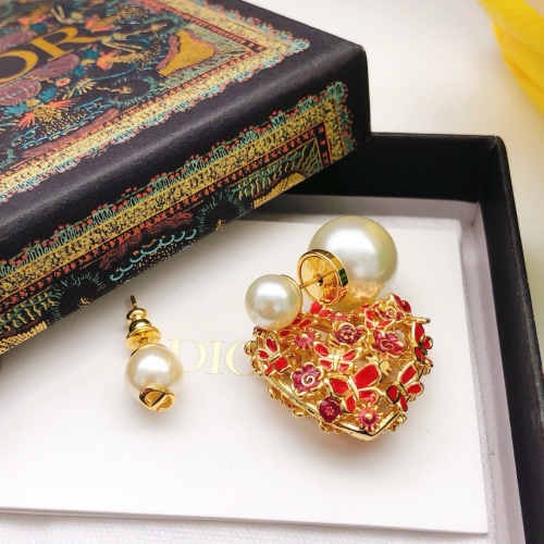 Replica Christian Dior Earrings For Women #1252236 $29.00 USD for Wholesale