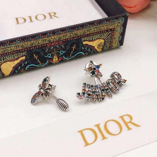 Replica Christian Dior Earrings For Women #1252239 $29.00 USD for Wholesale