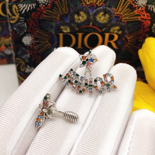 Replica Christian Dior Earrings For Women #1252239 $29.00 USD for Wholesale