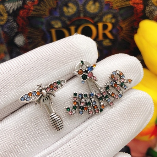 Replica Christian Dior Earrings For Women #1252239 $29.00 USD for Wholesale