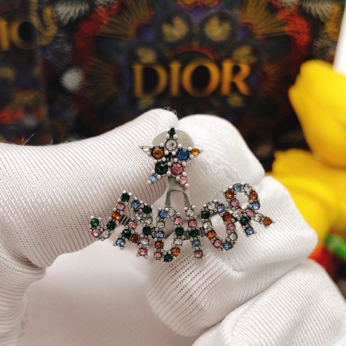 Replica Christian Dior Earrings For Women #1252239 $29.00 USD for Wholesale