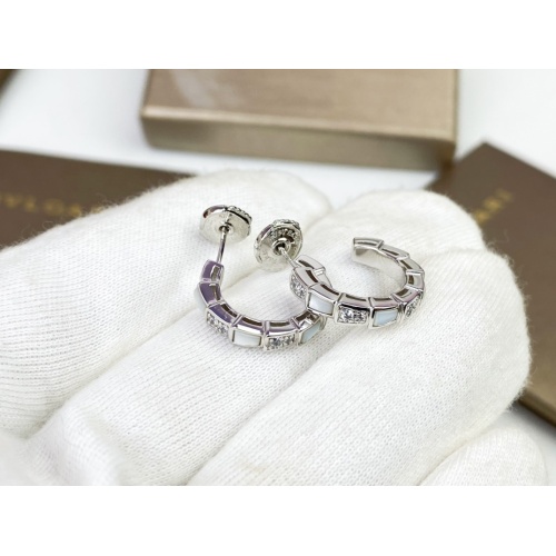 Bvlgari Earrings For Women #1252241 $40.00 USD, Wholesale Replica Bvlgari Earrings