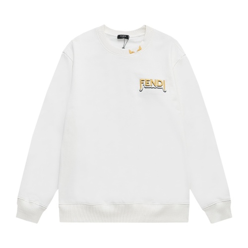 Fendi Hoodies Long Sleeved For Unisex #1252258 $52.00 USD, Wholesale Replica Fendi Hoodies