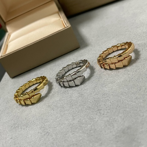 Replica Bvlgari Rings In Gold #1252263 $48.00 USD for Wholesale