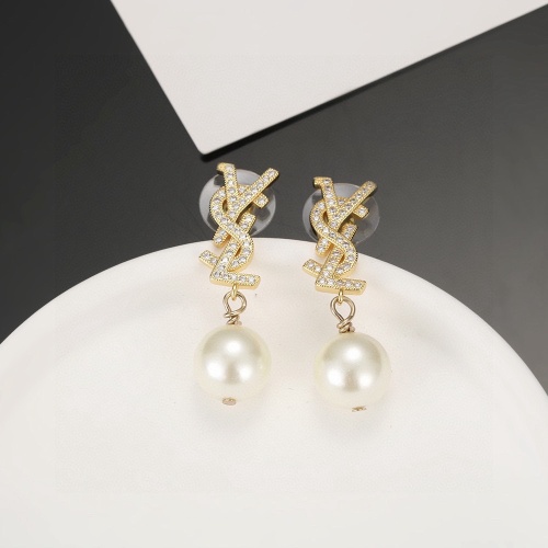 Yves Saint Laurent YSL Earrings For Women #1252280 $25.00 USD, Wholesale Replica Yves Saint Laurent YSL Earrings