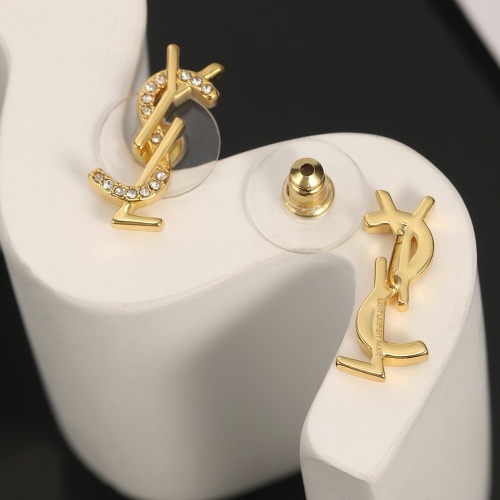 Replica Yves Saint Laurent YSL Earrings For Women #1252355 $25.00 USD for Wholesale