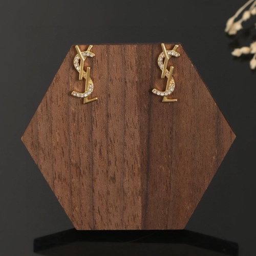 Replica Yves Saint Laurent YSL Earrings For Women #1252355 $25.00 USD for Wholesale