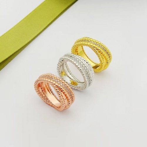 Replica Van Cleef & Arpels Rings For Women #1252373 $25.00 USD for Wholesale