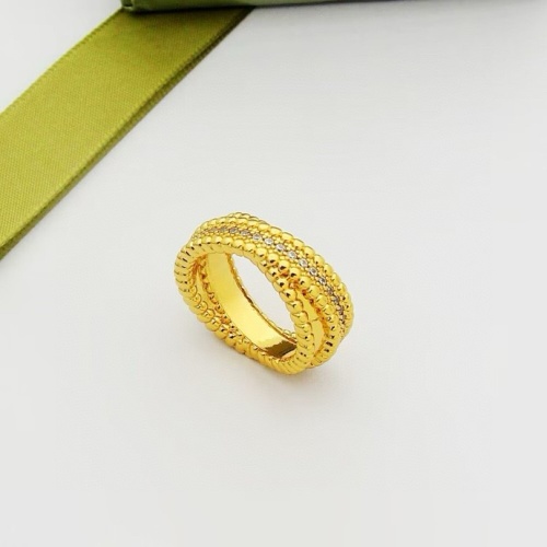 Van Cleef &amp; Arpels Rings For Women #1252375 $25.00 USD, Wholesale Replica Van Cleef &amp; Arpels Rings