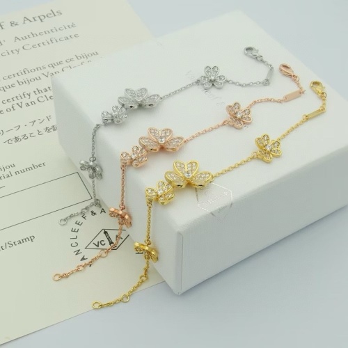 Replica Van Cleef & Arpels Bracelets For Women #1252398 $29.00 USD for Wholesale