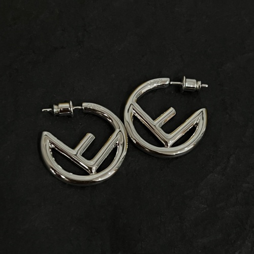 Fendi Earrings For Women #1252438 $38.00 USD, Wholesale Replica Fendi Earrings