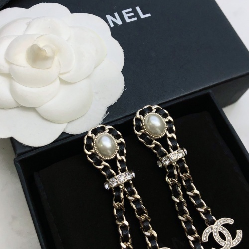 Replica Chanel Earrings For Women #1252447 $34.00 USD for Wholesale