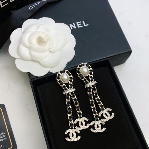 Replica Chanel Earrings For Women #1252447 $34.00 USD for Wholesale