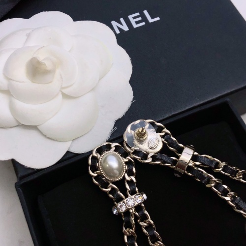 Replica Chanel Earrings For Women #1252447 $34.00 USD for Wholesale