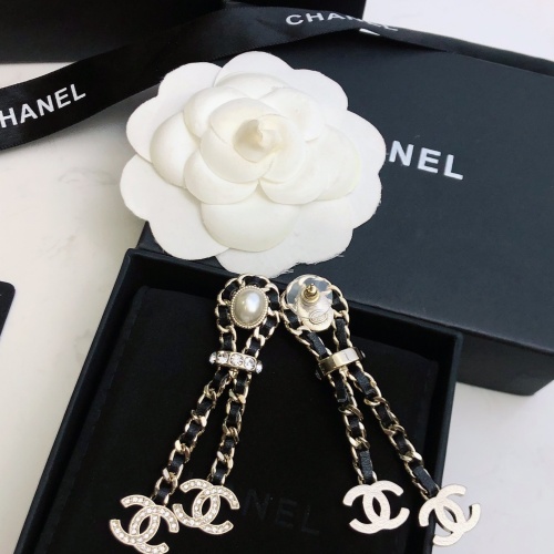 Replica Chanel Earrings For Women #1252447 $34.00 USD for Wholesale