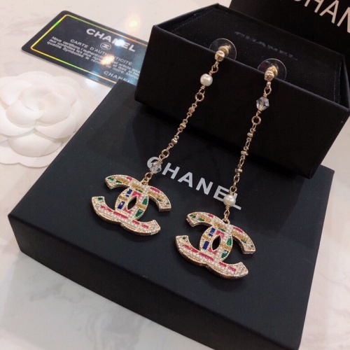 Replica Chanel Earrings For Women #1252448 $34.00 USD for Wholesale