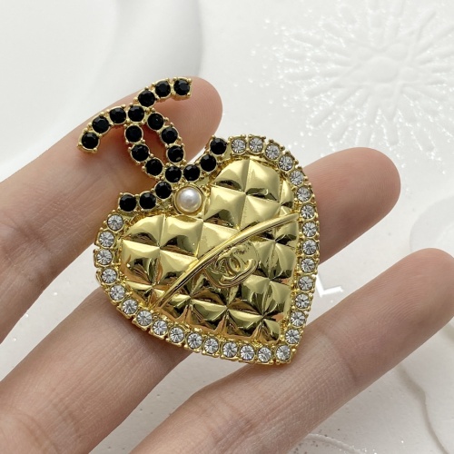 Replica Chanel Brooches For Women #1252457 $34.00 USD for Wholesale