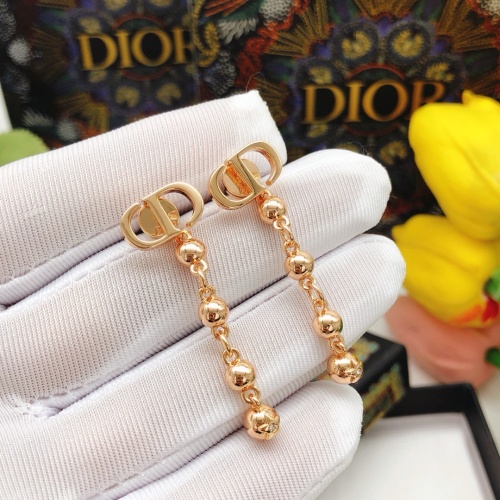 Replica Christian Dior Earrings For Women #1252463 $27.00 USD for Wholesale