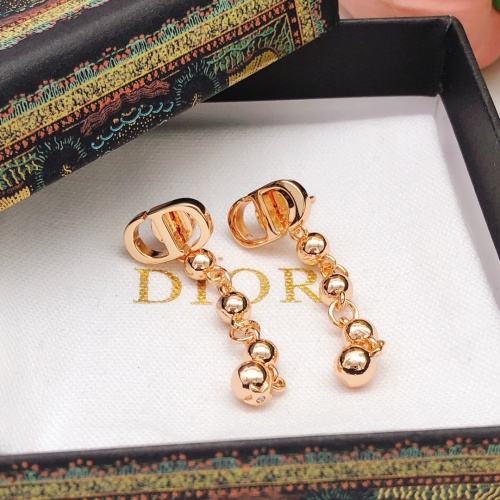 Replica Christian Dior Earrings For Women #1252463 $27.00 USD for Wholesale