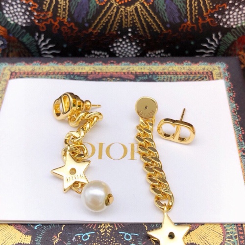 Replica Christian Dior Earrings For Women #1252472 $27.00 USD for Wholesale