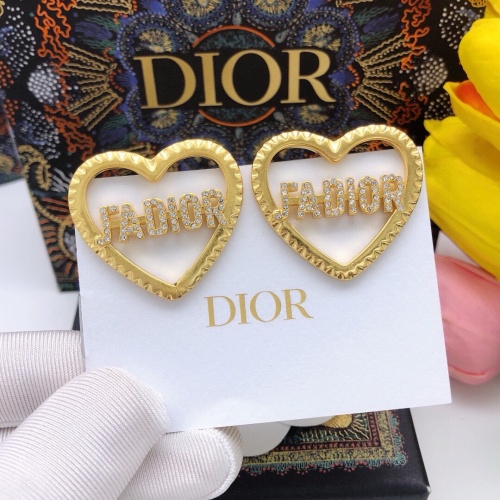 Christian Dior Earrings For Women #1252473 $27.00 USD, Wholesale Replica Christian Dior Earrings