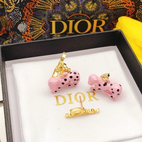 Replica Christian Dior Earrings For Women #1252477 $29.00 USD for Wholesale