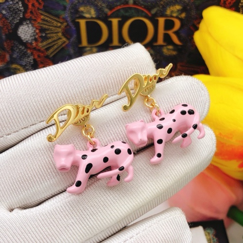 Replica Christian Dior Earrings For Women #1252477 $29.00 USD for Wholesale