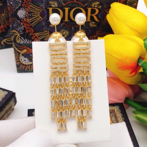 Christian Dior Earrings For Women #1252478 $29.00 USD, Wholesale Replica Christian Dior Earrings