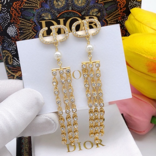 Christian Dior Earrings For Women #1252479 $32.00 USD, Wholesale Replica Christian Dior Earrings