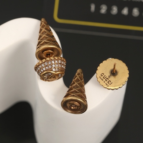 Replica Gucci Earrings For Women #1252482 $29.00 USD for Wholesale