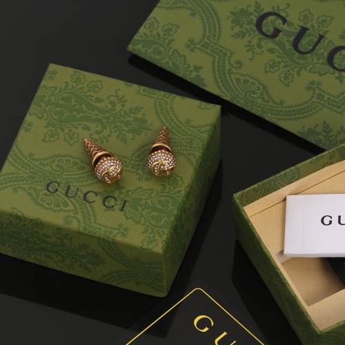 Replica Gucci Earrings For Women #1252482 $29.00 USD for Wholesale