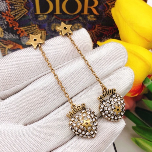 Replica Christian Dior Earrings For Women #1252513 $27.00 USD for Wholesale