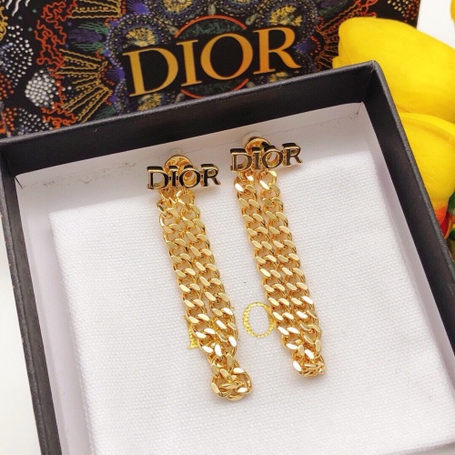 Replica Christian Dior Earrings For Women #1252519 $27.00 USD for Wholesale