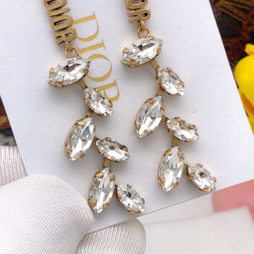 Replica Christian Dior Earrings For Women #1252520 $27.00 USD for Wholesale