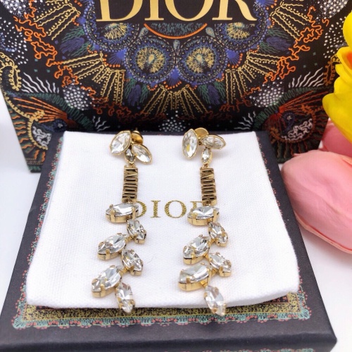 Replica Christian Dior Earrings For Women #1252520 $27.00 USD for Wholesale