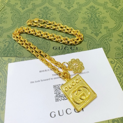 Replica Gucci Necklaces #1252524 $60.00 USD for Wholesale