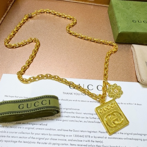 Replica Gucci Necklaces #1252524 $60.00 USD for Wholesale