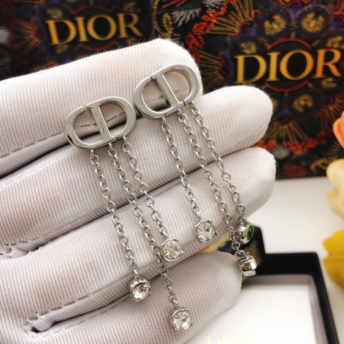 Replica Christian Dior Earrings For Women #1252549 $27.00 USD for Wholesale