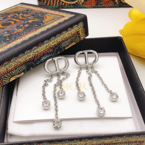 Replica Christian Dior Earrings For Women #1252549 $27.00 USD for Wholesale