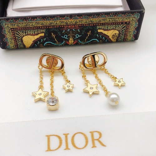 Replica Christian Dior Earrings For Women #1252550 $27.00 USD for Wholesale