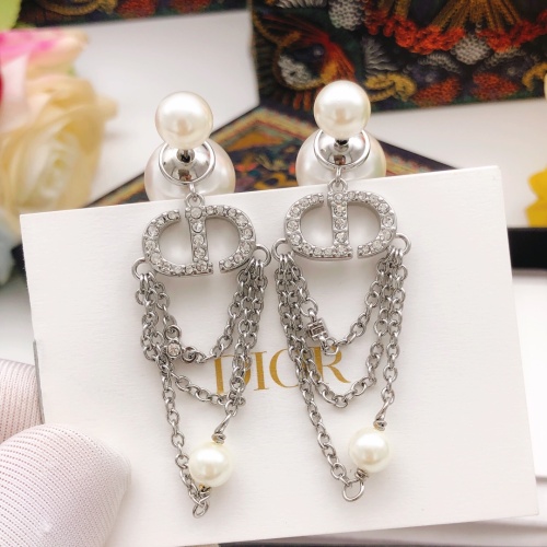 Christian Dior Earrings For Women #1252551 $29.00 USD, Wholesale Replica Christian Dior Earrings